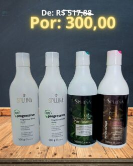 Combo 2 Ìon Progressive 500g + 1 sh Purificante 500mL + 1 Magic 500mL